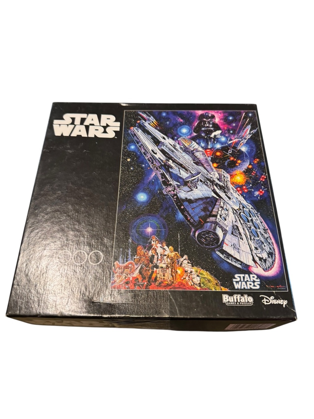Star Wars Millennium Falcon 1000 piece Puzzle - Black Edition by Buffalo